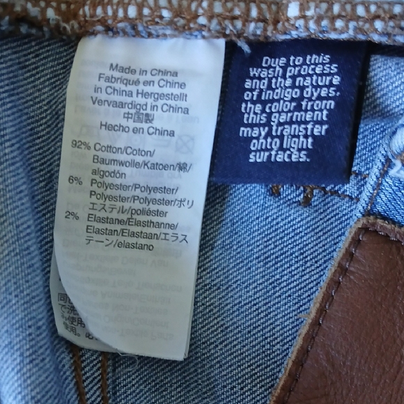 Madewell Blue Skinny Jeans with Raw Hem - Picture 8 of 9